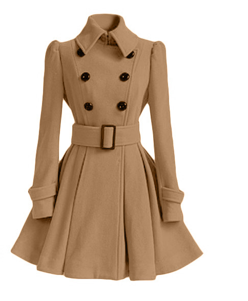 Boston Structured Wool Trench Coat