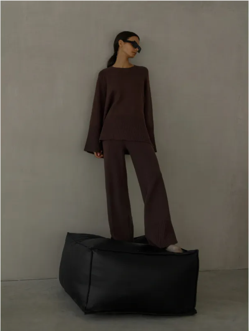 Ensemble En Maille Tricotée Athena