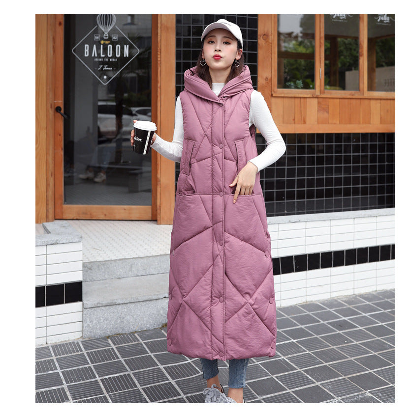 Taylor Hooded Puffer Vest