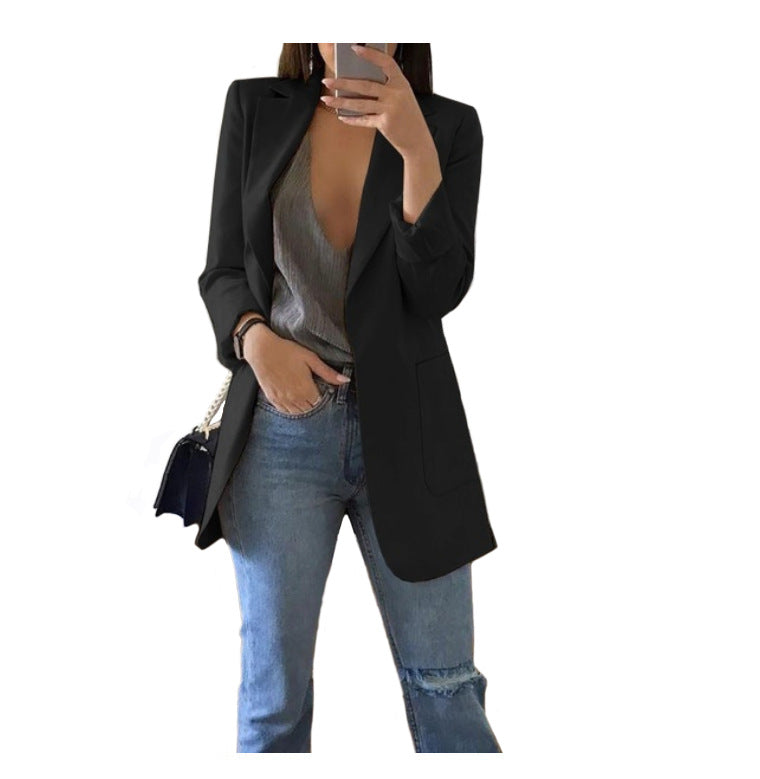 Timeless Black Fitted Blazer