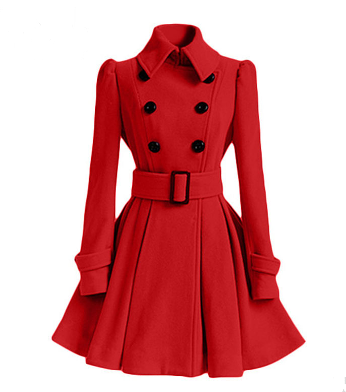 Boston Structured Wool Trench Coat