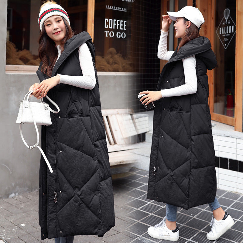 Taylor Hooded Puffer Vest