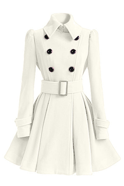 Boston Structured Wool Trench Coat