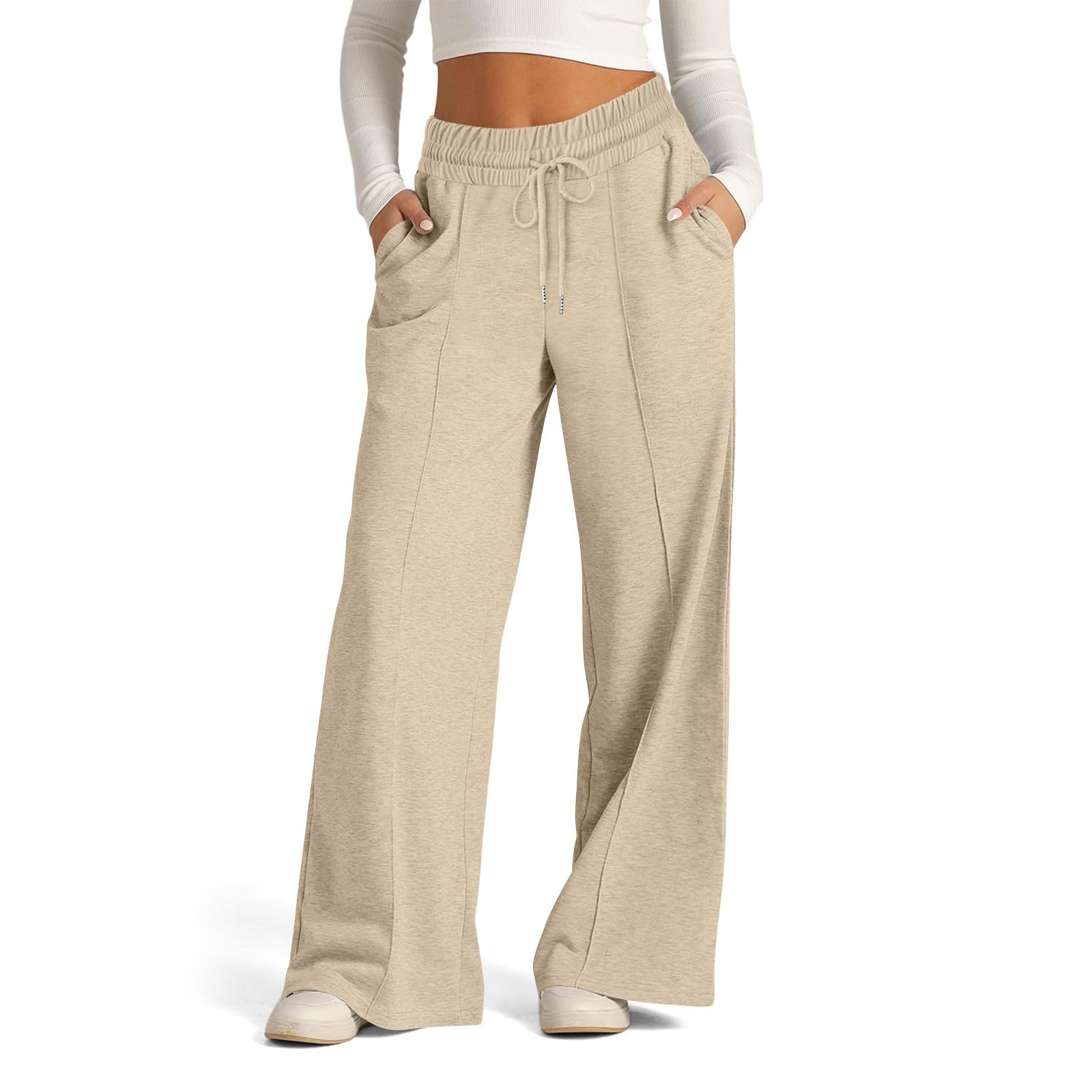 Pantalon Large Fluide Éva